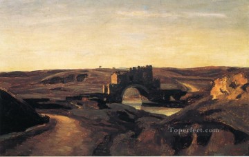 ノメンターノ橋 外光のロマン主義 ジャン・バティスト・カミーユ・コロー Oil Paintings